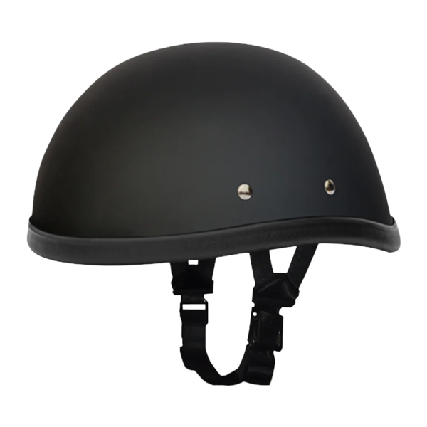 Daytona Novelty Half Helmet Eagle- Dull Black