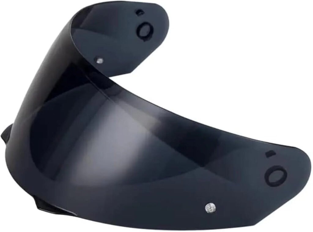 The Helmet Shop HJ-33 Dark Smoke Replacement Visor for HJC i90 Motorcycle Helmets – Anti-Fog Insert-Ready | UV Protected