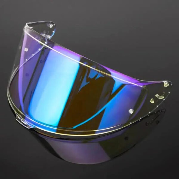 The Helmet Shop CWR-F2 Revo Blue Mirror Replacement Visor for Shoei RF-1400, NXR 2 & Z8 Helmets – Pinlock-Ready | Shatter & Scratch Resistant Polycarbonate | 99% UV Protection