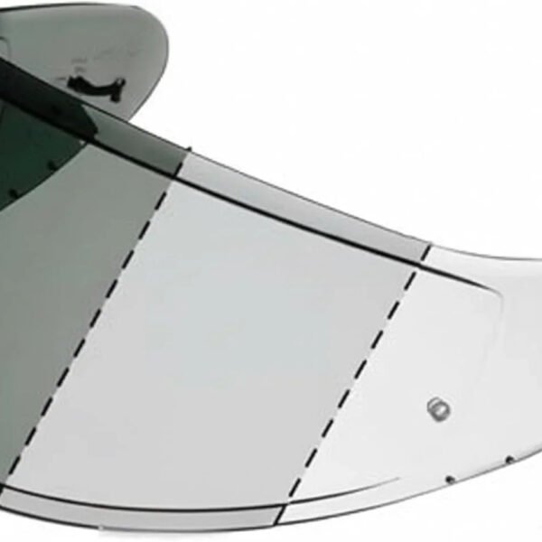 The Helmet Shop HJ-31 Photochromic Motorcycle Helmet Visor Compatible with HJC i10 & i70 – Pinlock-Ready Replacement Shield | Transitions Clear to Smoke | UV Protected