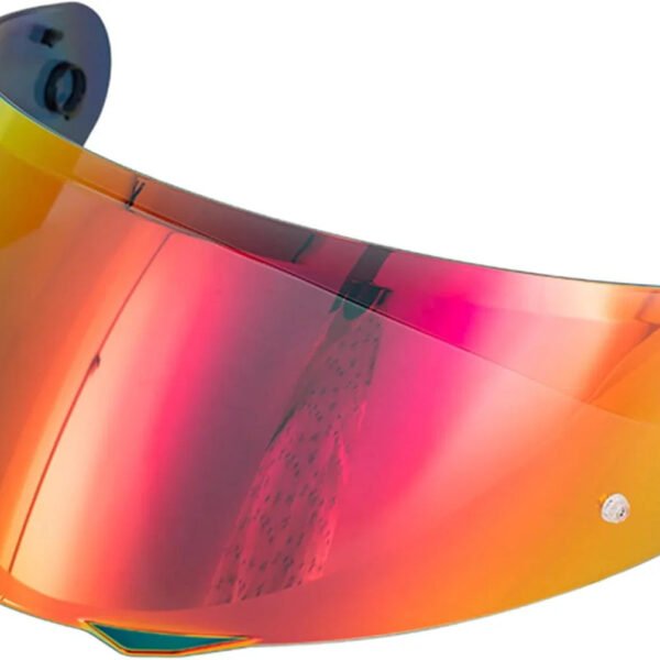 The Helmet Shop HJ-33 Revo Gold Mirror Motorcycle Helmet Visor Compatible with HJC i90, i91 & Harley Modular Helmets – Pinlock-Ready Replacement Shield | Optically Correct, UV Protected