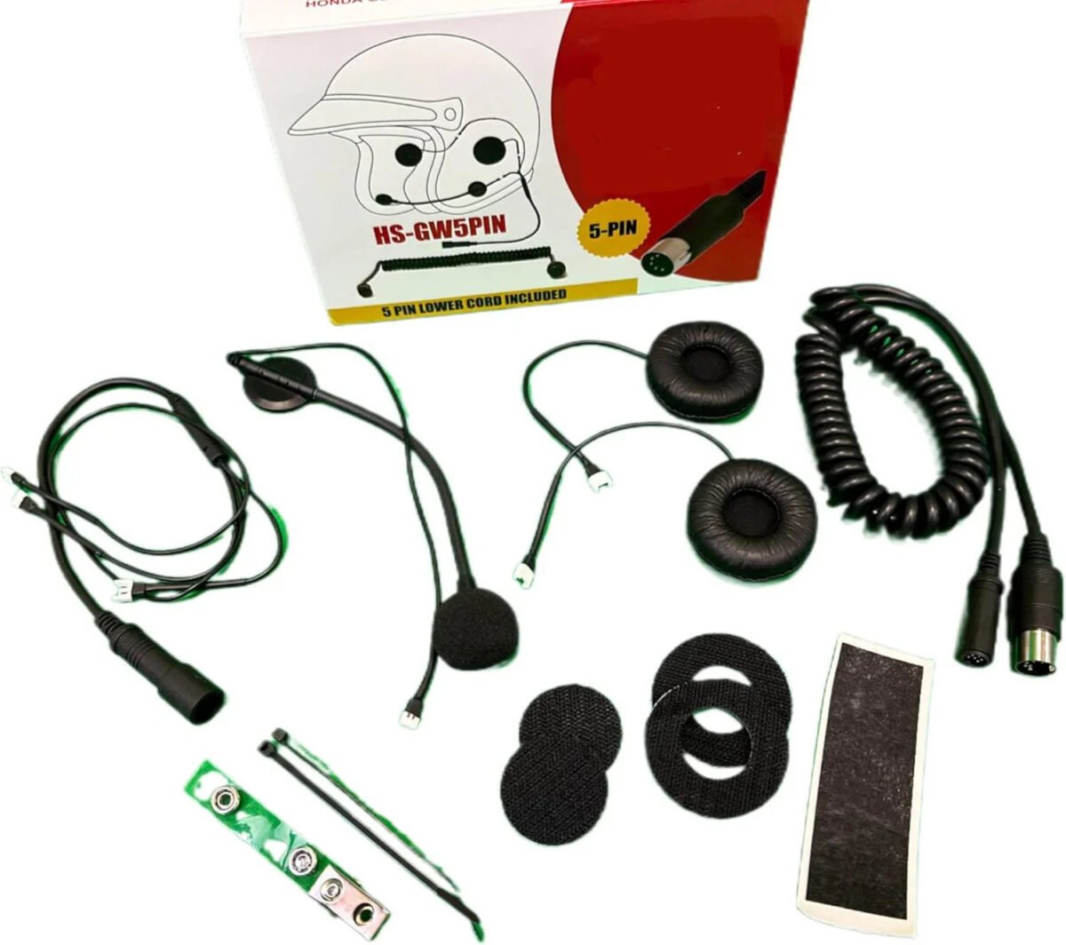 Honda Goldwing Compatible 5-PIN Headset including Lower Cord