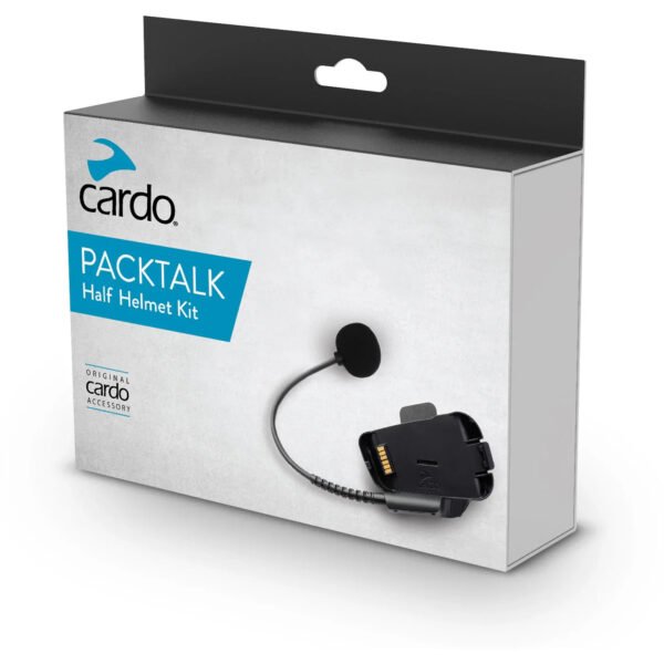 CARDO PT BOLD/BLK HALF HLMT KIT
