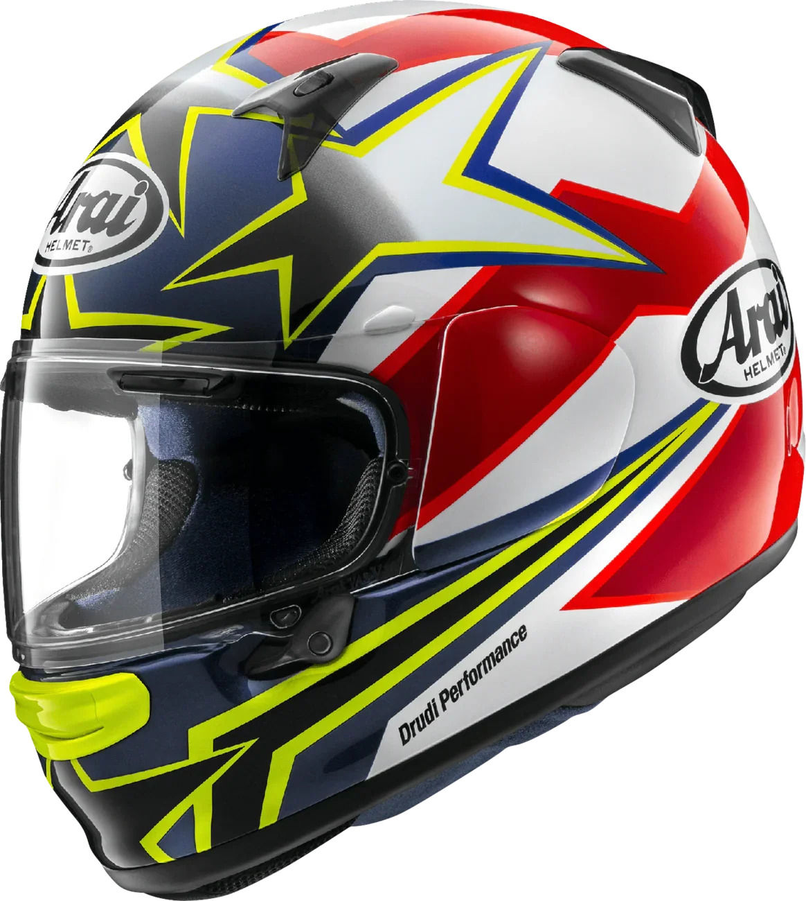 ARAI REGENT-X STARS & STRIPES YELLOW