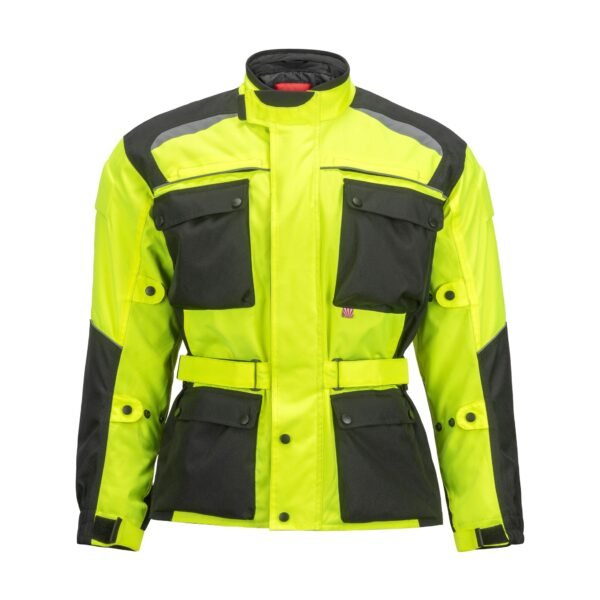 NORU BOSUI 3/4 WATERPROOF JACKET FLUORESCENT YELLOW