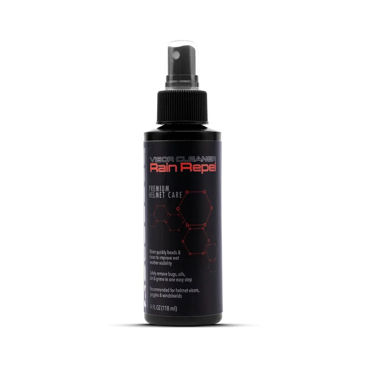 VISOR CLEANER RAIN REPELANT 4OZ